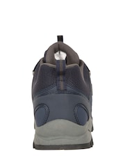 أزرق - Mountain Warehouse Path Waterproof Outdoor Walking Shoes - صورة 4 من 4