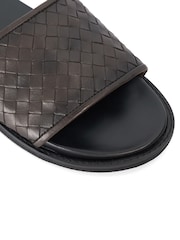 Dune London Brown Ivar Smart Sandals - Image 6 of 6
