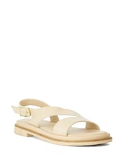 Dune London Natural Leather Larko Casual Sandals - Image 2 of 5