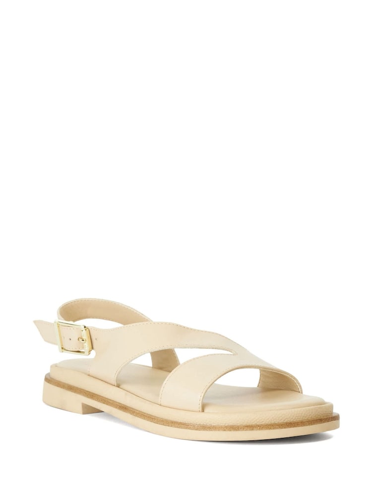 Dune London Natural Leather Larko Casual Sandals - Image 2 of 5
