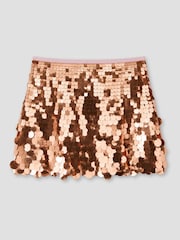 Angel & Rocket Pink Natalia Sequin A Line Mini Skirt - Image 5 of 5