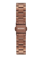 Sekonda Brown Margot 34mm Round Analogue Watch with Brown Bracelet - Image 3 of 5