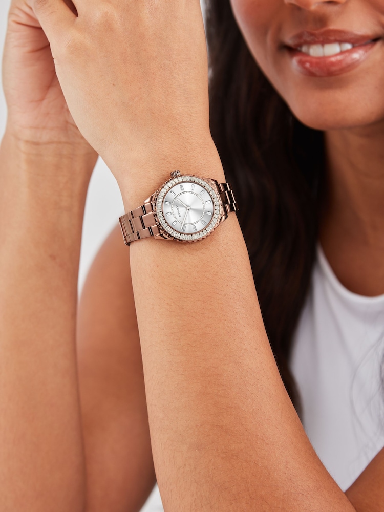 Sekonda Brown Margot 34mm Round Analogue Watch with Brown Bracelet - Image 5 of 5