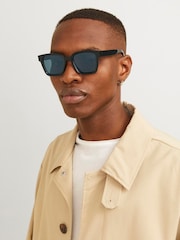 Schwarz - JACK & JONES Square Sunglasses - Bild 1 von 1