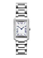Sekonda Silver Colette 22mm Rectangular Analogue Watch with Silver Bracelet - Image 1 of 5