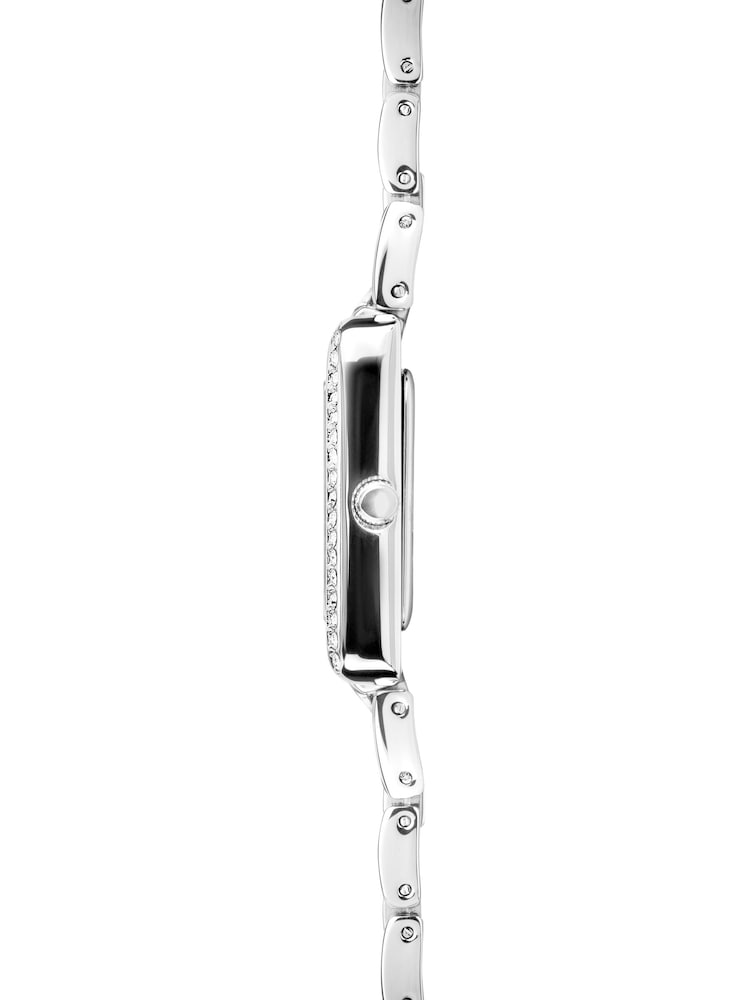 Sekonda Silver Colette 22mm Rectangular Analogue Watch with Silver Bracelet - Image 2 of 5
