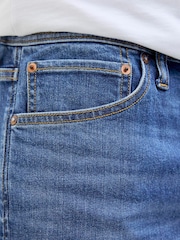 Синій - JACK & JONES Slim Fit Denim Shorts - Image 4 of 5