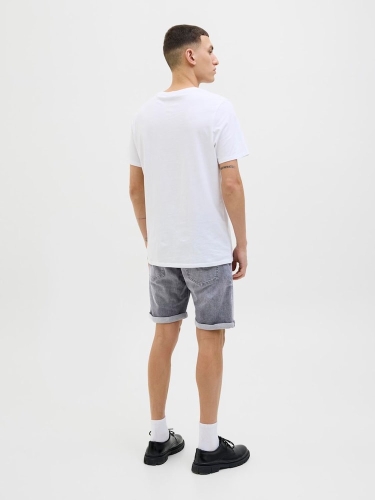 Сірий - JACK & JONES Slim Fit Denim Shorts - Image 2 of 5
