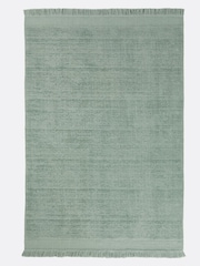 La Redoute Intérieurs Celadon Osni Rug in Wool and Cotton - Image 2 of 5