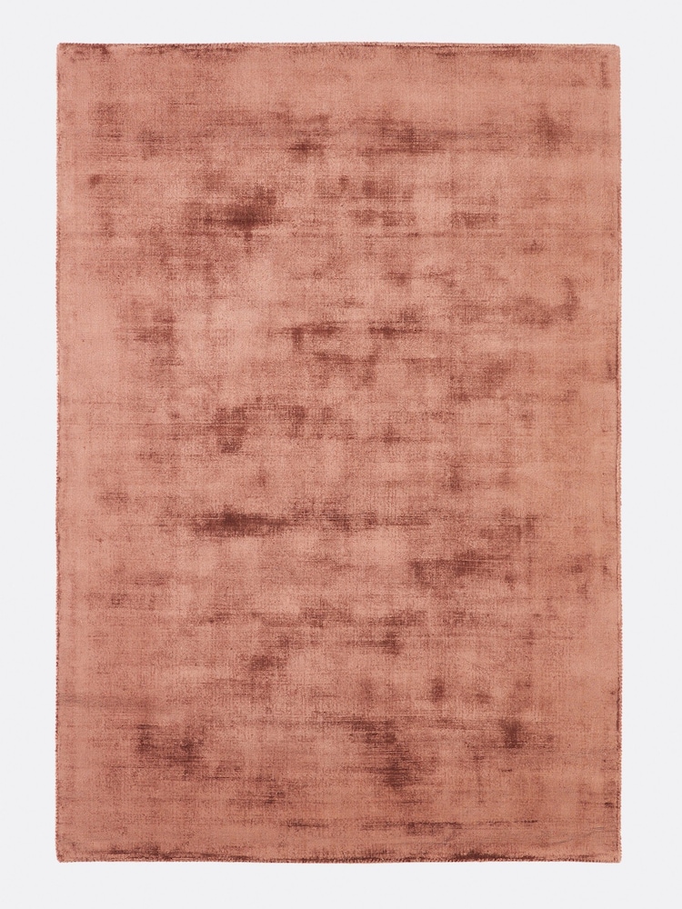 La Redoute Intérieurs Fig Izri Aged Effect Lyocell Rug - Image 1 of 4 La Redoute Intérieurs Fig Izri Aged Effect Lyocell Rug - Image 1 of 4