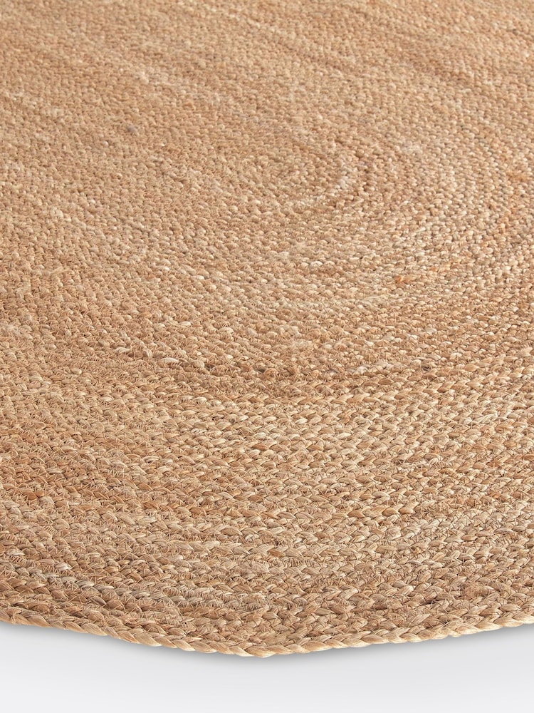 La Redoute Intérieurs Natural Aftas Oval Jute Rug - Image 3 of 3