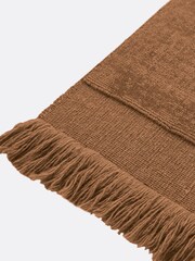 La Redoute Intérieurs Caramel Osni Rug in Wool and Cotton - Image 3 of 5