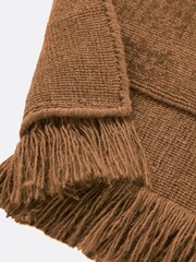 La Redoute Intérieurs Caramel Osni Rug in Wool and Cotton - Image 5 of 5