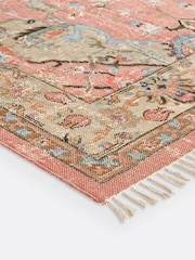 La Redoute Intérieurs Multicolour Lexy Vintage Style Cotton Rug - Image 3 of 4