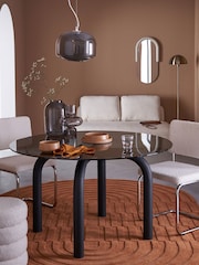 La Redoute Intérieurs Caramel Malko Oval Wool Rug - Image 4 of 4