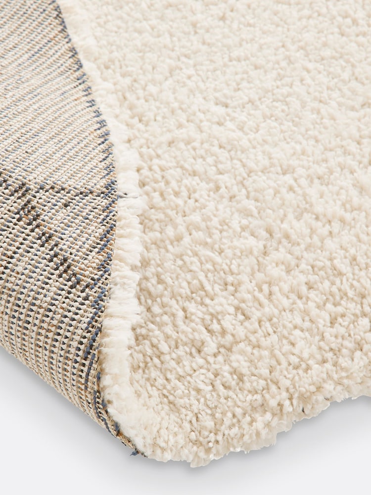La Redoute Intérieurs Ecru Fatouh Round Berber-Style Rug - Image 4 of 4 La Redoute Intérieurs Ecru Fatouh Round Berber-Style Rug - Image 4 of 4