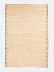La Redoute Intérieurs Natural Green Gibela Jute Rug with Border - Image 2 of 5