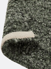 La Redoute Intérieurs Green Hamea Rug with Knitted Effect - Image 5 of 5