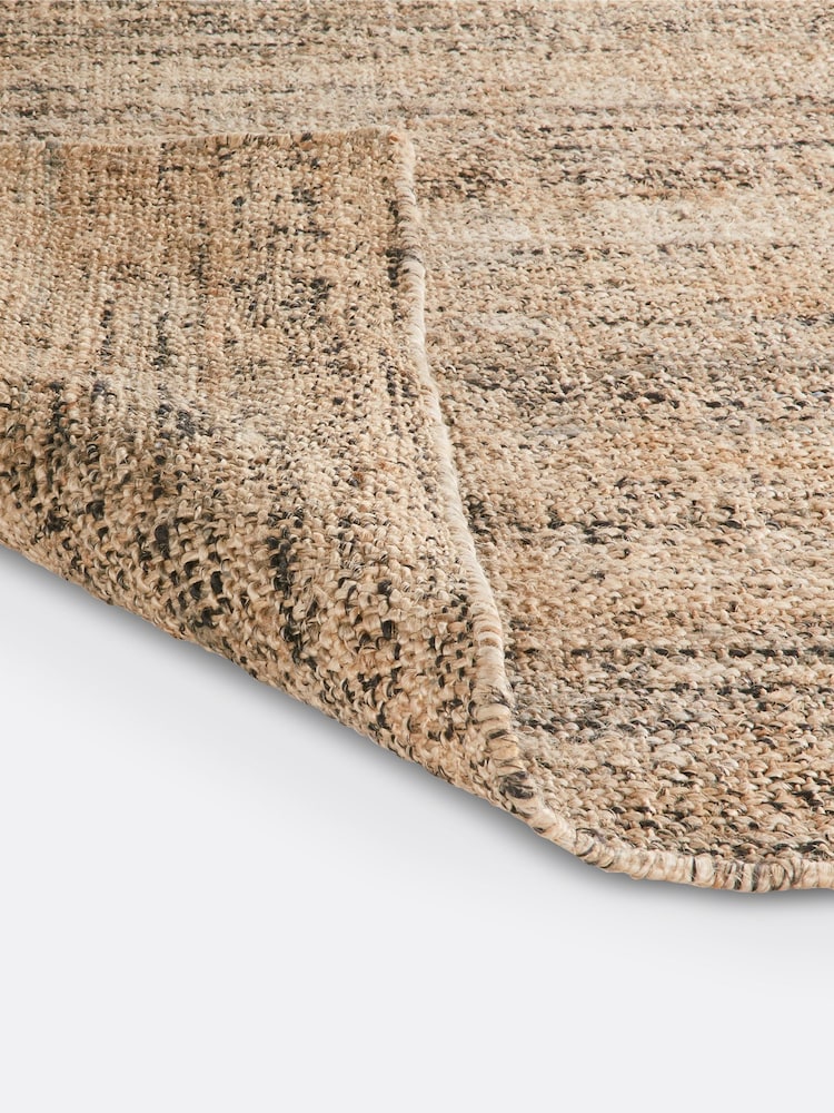 La Redoute Intérieurs Ecru Black Saya Jute Rug - Image 4 of 4