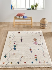 La Redoute Intérieurs Multicolour Shugar Berber Style Rug - Image 1 of 4