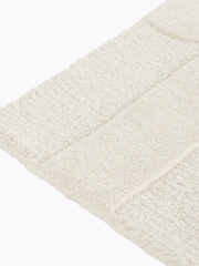 La Redoute Intérieurs Ecru Melko 100% Wool Graphic Print Rug - Image 3 of 5