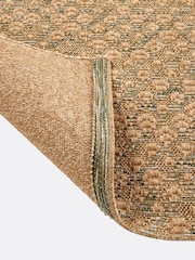 La Redoute Intérieurs Natural/Green Milas Jute-Effect Indoor/Outdoor Rug - Image 5 of 5