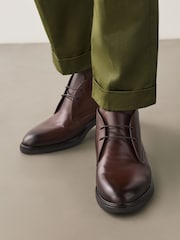 Brown Smart Chukka Boots - Image 3 of 7
