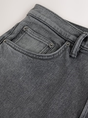 Washed Grey Straight Fit Vintage Jeans - Image 10 of 12