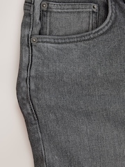 Washed Grey Straight Fit Vintage Jeans - Image 12 of 12