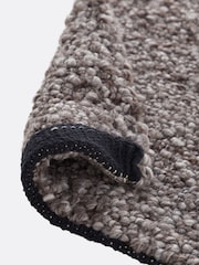 La Redoute Intérieurs Brown Hamea Rug with Knitted Effect - Image 5 of 5