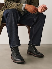 Black Toecap Boots - Image 2 of 7