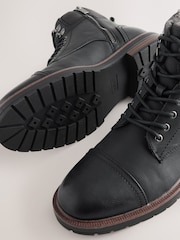 Black Toecap Boots - Image 5 of 7