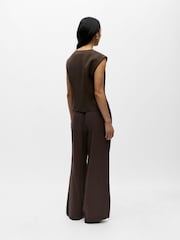 OBJECT Brown Tailored Waistcoat - Image 3 of 6