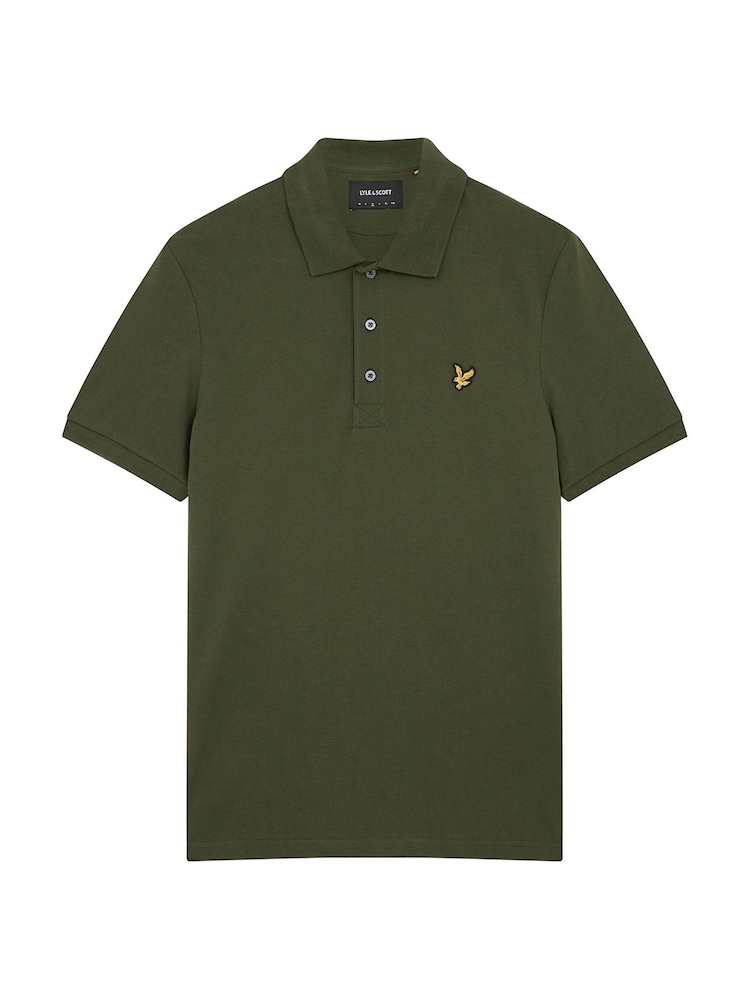 Žalia - „Lyle & Scott“ klasikiniai polo marškinėliai - 6 paveikslėlis iš 6