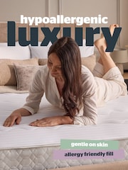 Silentnight Hotel Collection White Mattress Protector - Image 5 of 9