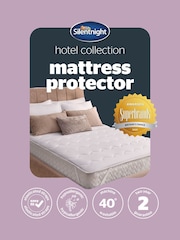 Silentnight Hotel Collection White Mattress Protector - Image 9 of 9