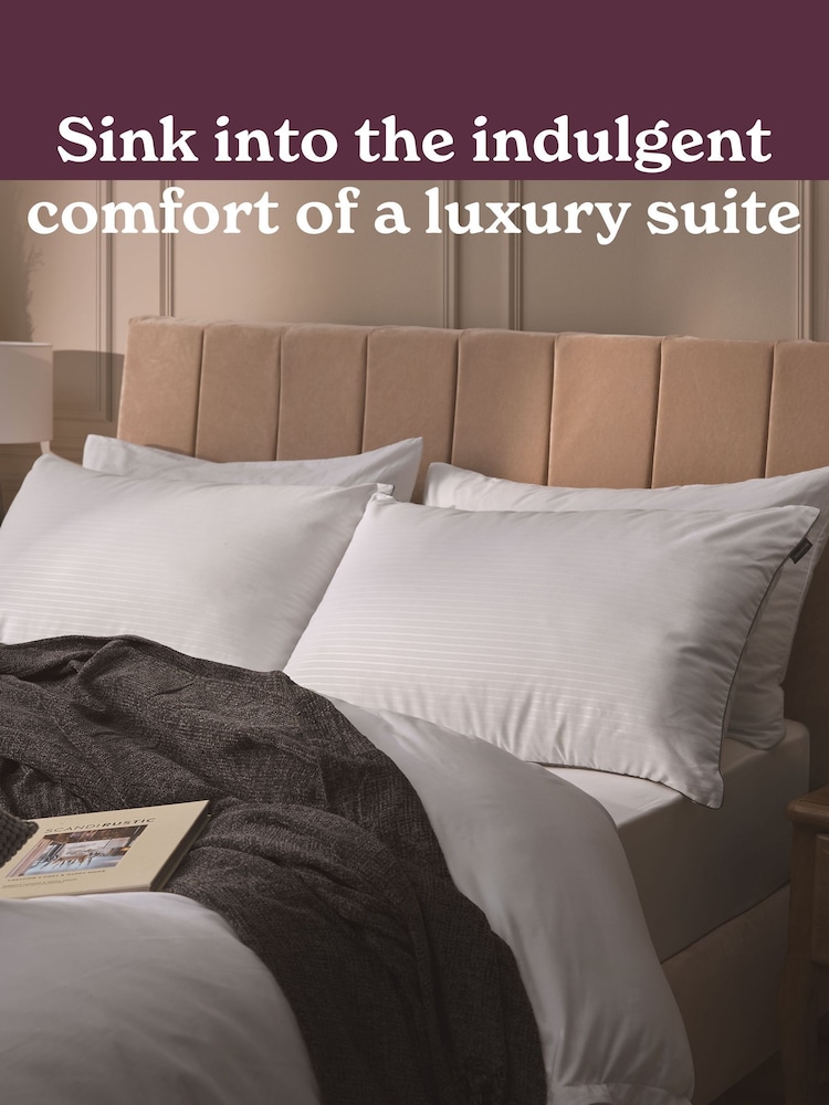 Sleepeezee Hotel Luxe Pillow Pair - Image 2 of 10