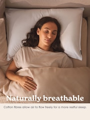 Sleepeezee Sumptous Cotton Pillow - Image 5 of 9