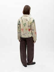 OBJECT Printed Denim Jacket - Изображение 2 5