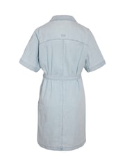 NOISY MAY Short Sleeve Denim Short Dress - תמונה 6 מתוך 6
