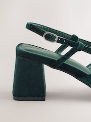 Grøn - Forever Comfort® Slingback-hæle med sløjfe - Billede 5 af 5