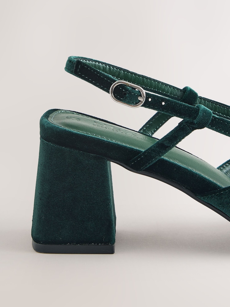 Grøn - Forever Comfort® Slingback-hæle med sløjfe - Billede 5 af 5 Grøn - Forever Comfort® Slingback-hæle med sløjfe - Billede 5 af 5