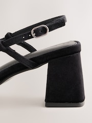Sort - Forever Comfort® Slingback-hæle med sløjfe - Billede 8 af 11