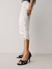 Black Forever Comfort® Two Part Heeled Sandals - Image 4 of 4