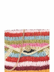 Dune London Red Essentials Clutch Bag - Image 3 of 4