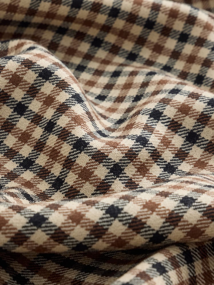 Weekend MaxMara Brown Quantum Wool Scarf - Image 2 of 4