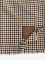 Weekend MaxMara Brown Quantum Wool Scarf - Image 3 of 4