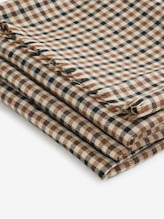 Weekend MaxMara Brown Quantum Wool Scarf - Image 4 of 4