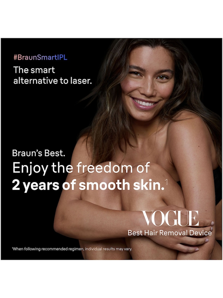 Braun Smart IPL Skin iexpert, At Home Hair Removal, With Free App, 4 Smart Heads, PL7441 - Image 2 of 10