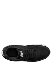 Nike Black/White Youth Air Max 90 Trainers - Image 2 of 3